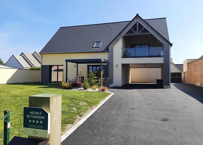 Jacuzzi Au Pied De La Baie Du Mont St Michel Feriehus *
